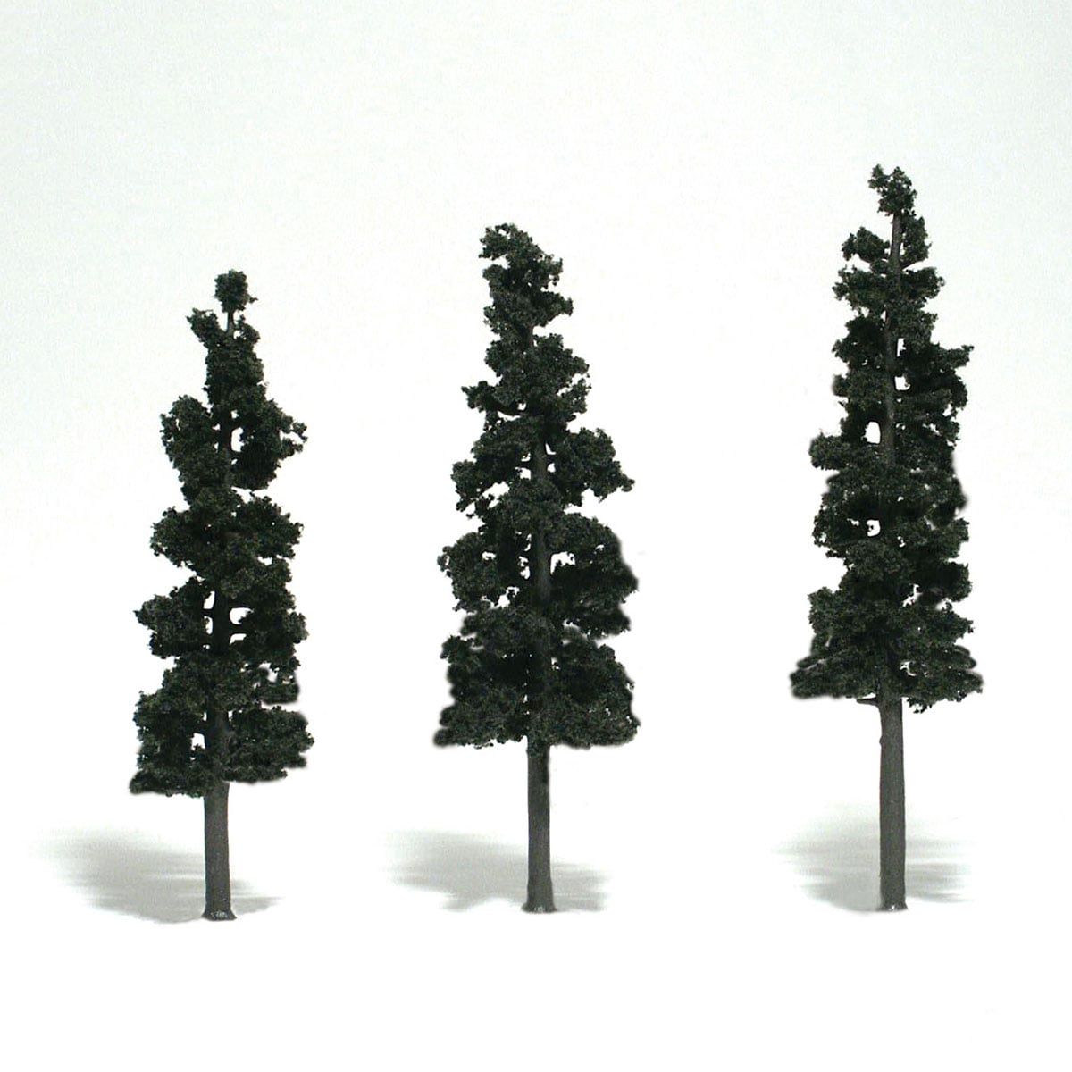 Woodland Scenics 1562 - Ready Made Realistic Trees(TM) - Pines -- Conifer Green - 6 to 7&quot; 15.2 to 17.8cm pkg(3)