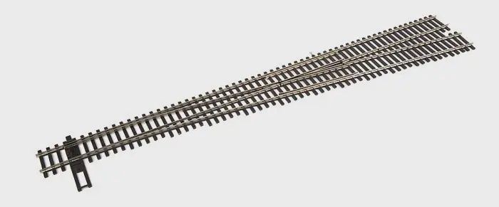 Walthers Track 948-83022 - Code 83 Nickel Silver DCC-Friendly #10 Turnout -- Right Hand