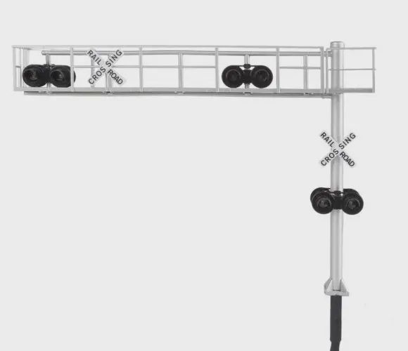 Walthers 949-4330 - Modern Cantilever Grade Crossing Signal -- Two-Lane