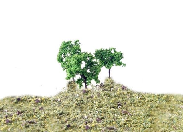 Rock Island Hobby 024101 - 5 Deciduous Trees with bendable branches - Multi Scale