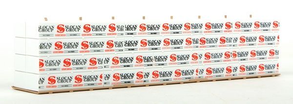 Walthers SceneMaster 949-3124 - Wrapped Lumber Load for WalthersProto CC&amp;F Bulkhead Flatcar - Slocan Group - HO Scale