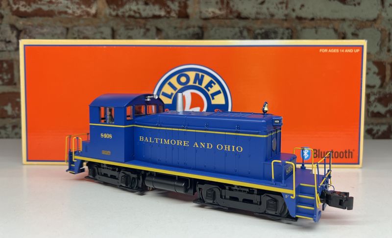 Pre-Owned, Like New - Lionel 2233380 - Balitmore &amp; Ohio LEGACY SW1 #8408