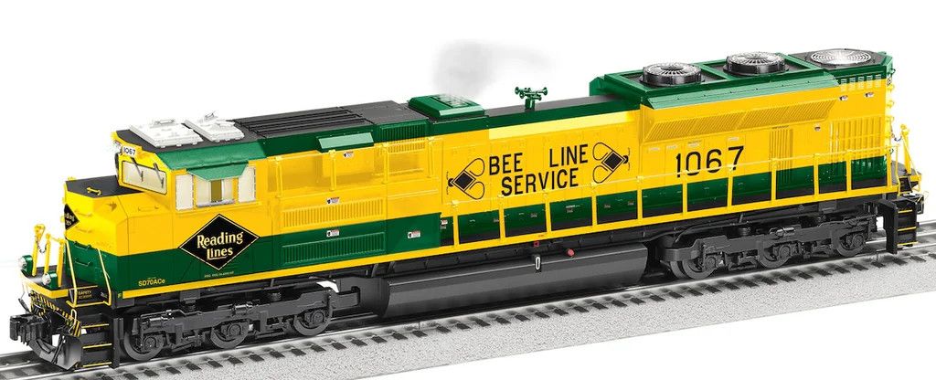LIONEL LEGACY 2533131 NS Reading LEGACY SD70ACE #1067