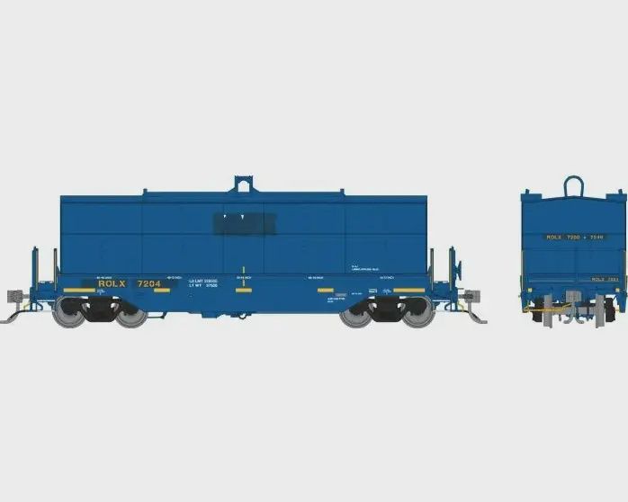 Rapido 168010 HO Greenbrier Coil Car: Railroad of Lies (ROLX): Single Car #7204