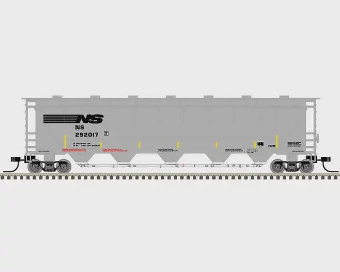 Atlas N Trinity PD5000 Covered Hopper - Norfolk Southern, Road Number: 292003