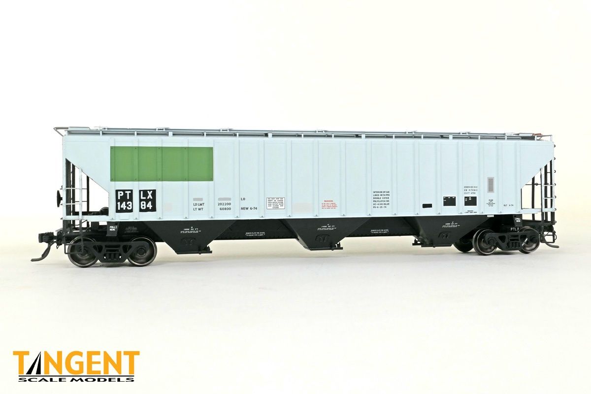 Tangent Pullman Transport Leasing Company (PLTX) “The Andersons 1999+” PS4750 Covered Hopper, Road Number: 14384