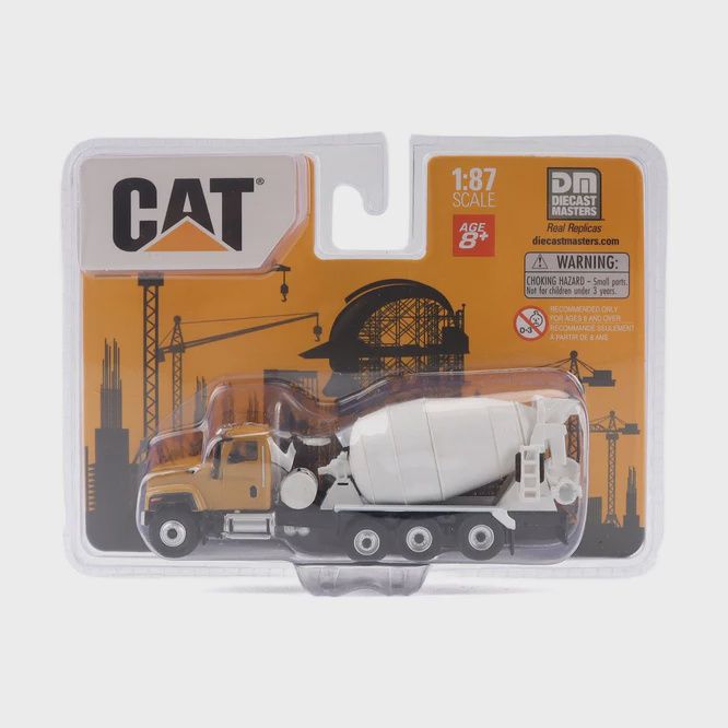 DIECAST MASTERS 84664CS 1:87 Cat CT681 Concrete Mixer