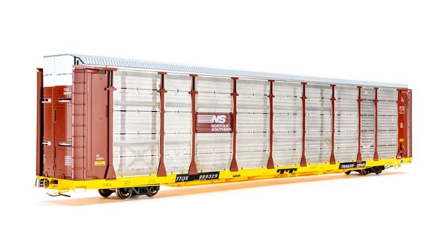 Class One Model Works FC00651 ~ HO Scale ~ Thrall 20-2 Autorack ~ Type D ~ Norfolk Southern #TTQX 909329
