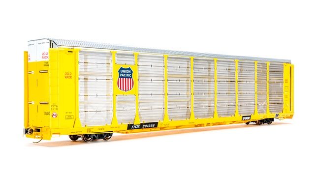 Class One Model Works FC00633 ~ HO Scale ~ Thrall 20-2 Autorack ~ Type B ~ Union Pacific #TTQX 801996