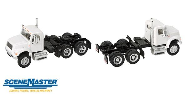Walthers 949-11180 - International(R) 4900 Dual-Axle Semi Tractor Only - Assembled -- White