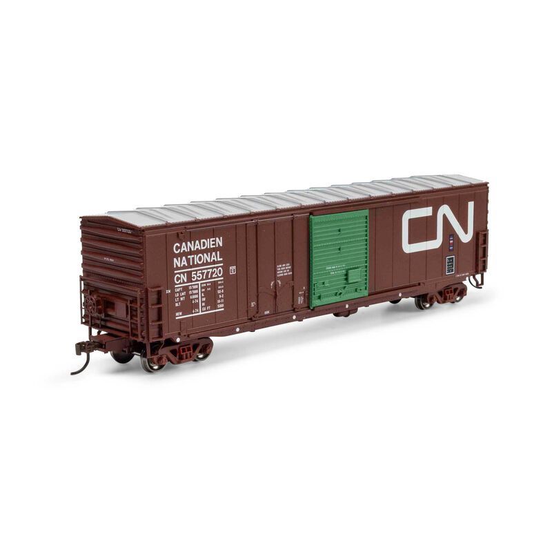 ATHEARN ATH1346 HO 50' ACF Combo Door Box Car, CN #557720