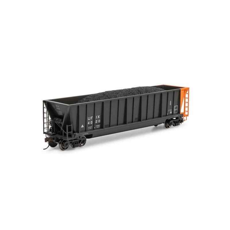 ATHEARN ATH1397 HO ATH Berwick Bathtub Gondola with Load, UFIX Primed For Grime #4020