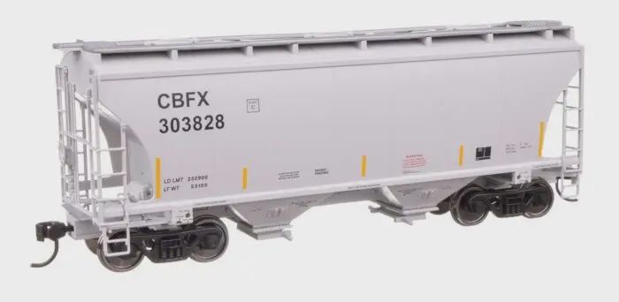 Walthers MainLine 910-49306 - 39' Trinity 3281 2-Bay Covered Hopper - Ready-to-Run -- CBFX #303828