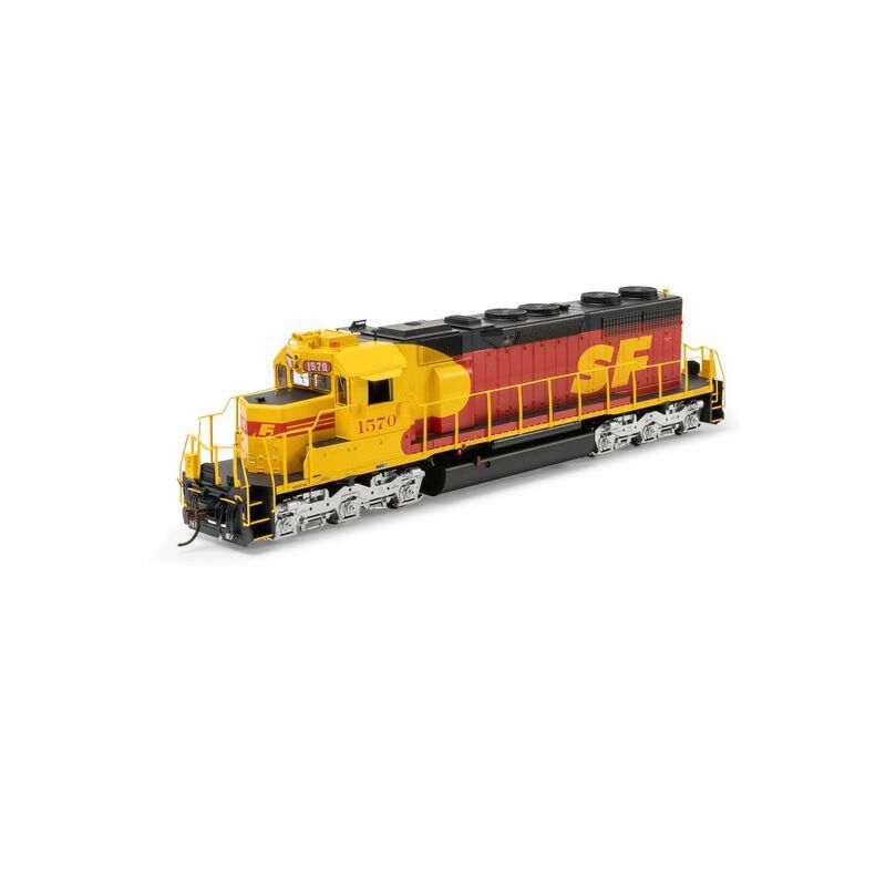 Athearn -1455  HO EMD SD39 Locomotive with DCC &amp; Sound, ATSF #1570