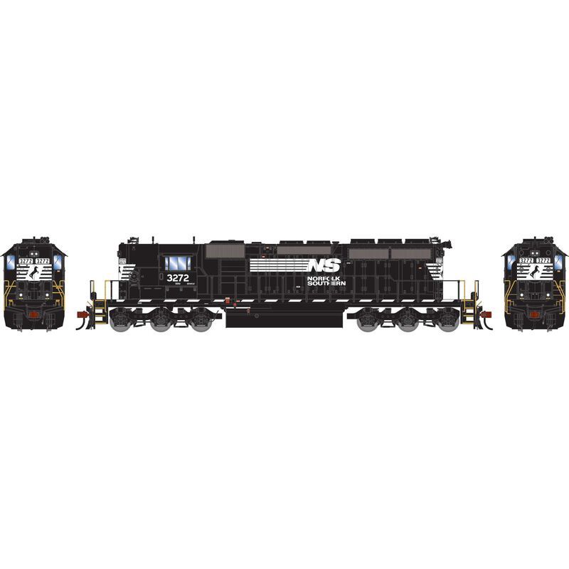 Athearn -ATH-1810- HO SD40-2 Locomotive with DCC &amp; Sound, NS #3272