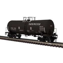 ATLAS O 3001455 17,600 GALLON CORN SYRUP TANK CAR TATE &amp; LYLE (BLACK/WHITE/SILVER) - 3RL