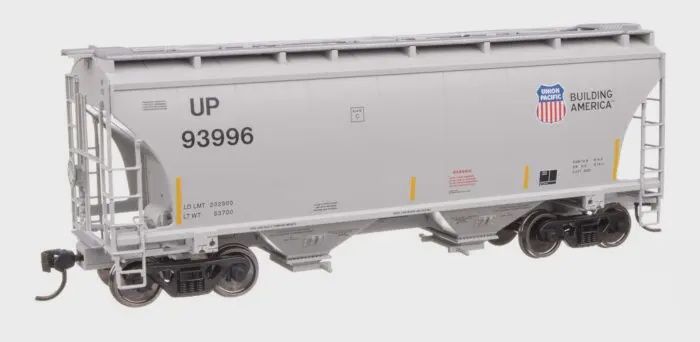 39' Trinity 3281 2-Bay Covered Hopper - Ready-to-Run -- Union Pacific(R), Road Number: 93987