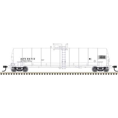 Atlas N - 23,500 Gallon Tank Car - ACFX (White), Road Number: 86725