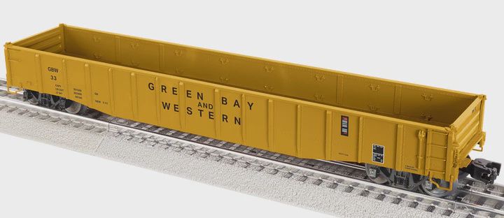 Lionel 2526540 Green Bay &amp; Western PS-5 Gondola #33
