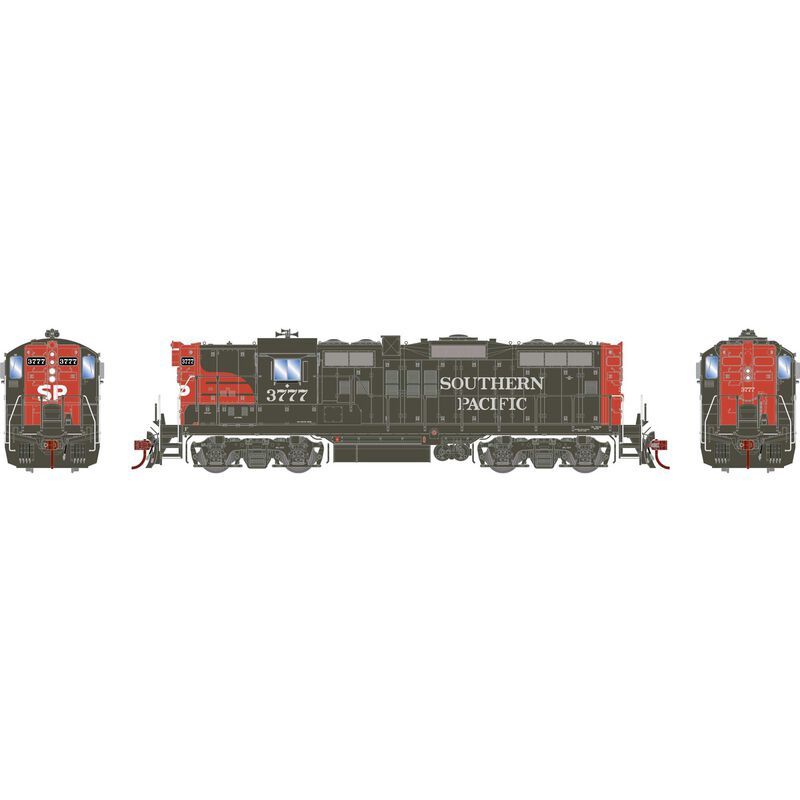 Athearn -ATHG82726-HO GP9 Locomotive, SP #3777 DC