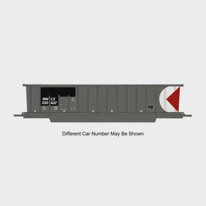 InterMountain 47113 - Bathtub Coal Gondola - MWCX ex-CP - Ho Scale