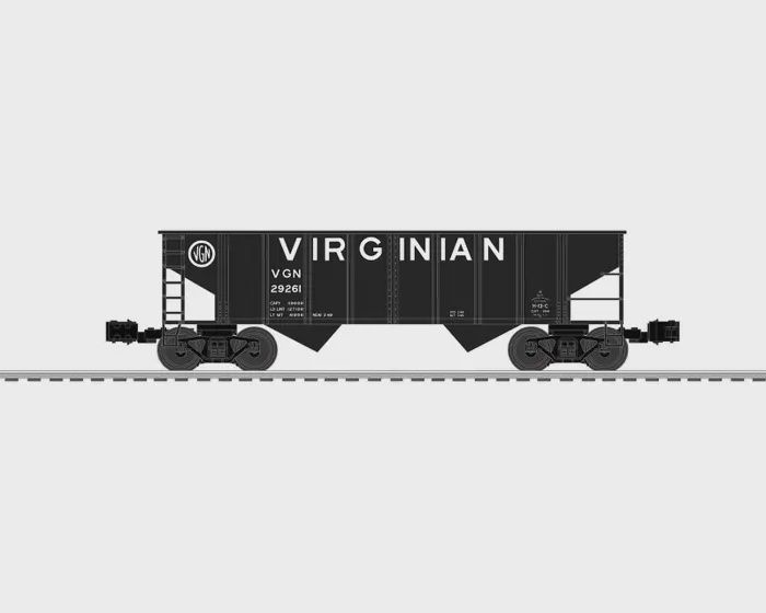 Lionel 2642474 O Virginian 2 Bay Hopper #29261