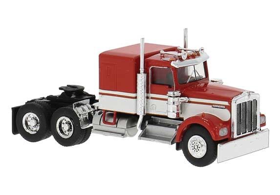 Brekina 86251 - Kenworth W900 Semi Tractor w/Sleeper Cab - Assembled