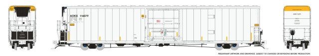 Rapido 167506A - Greenbrier 72' IL 7780 Reefer - W/Sound - AOKX #116086