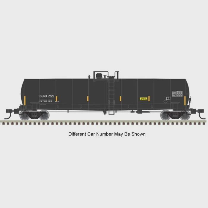 Atlas 20007627 - ACF 23,500-Gallon Tank Car - GLNX Black #2522