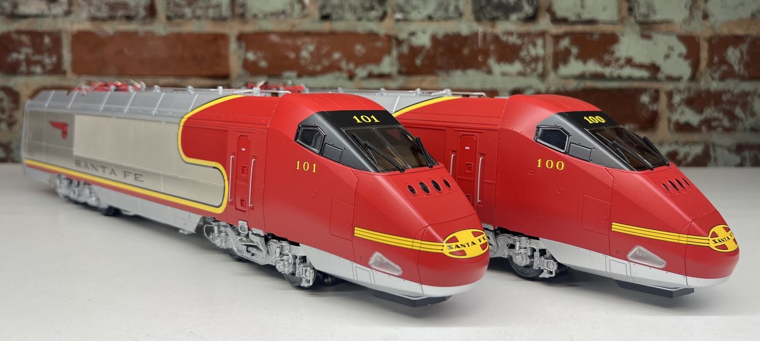 Pre-Owned Lionel - Santa Fe LEGACY High Speed Train Set (READ DESCRIPTION)