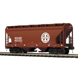 ATLAS O 3001888 - 2-BAY CENTERFLOW HOPPER - BNSF, Road Number: 405353