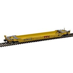 ATLAS-N MASTER 40' REBUILT WELL CAR TTX [LATE REPAINT]