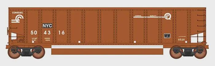 InterMountain 4400005 - 13-Panel Coalporter - Conrail Quality/NYC Patch, Road Number: 504319