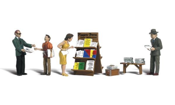 WOODLAND SCENICS A2191 NEWSSTAND- N SCALE