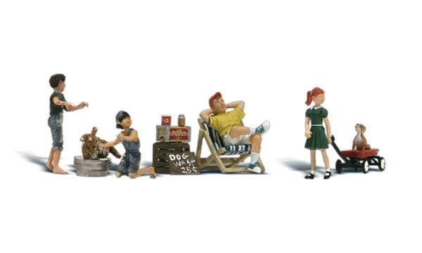 WOODLAND SCENICS A2195 DOG WASH- N SCALE
