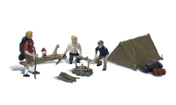 WOODLAND SCENICS A2199 CAMPERS- N SCALE