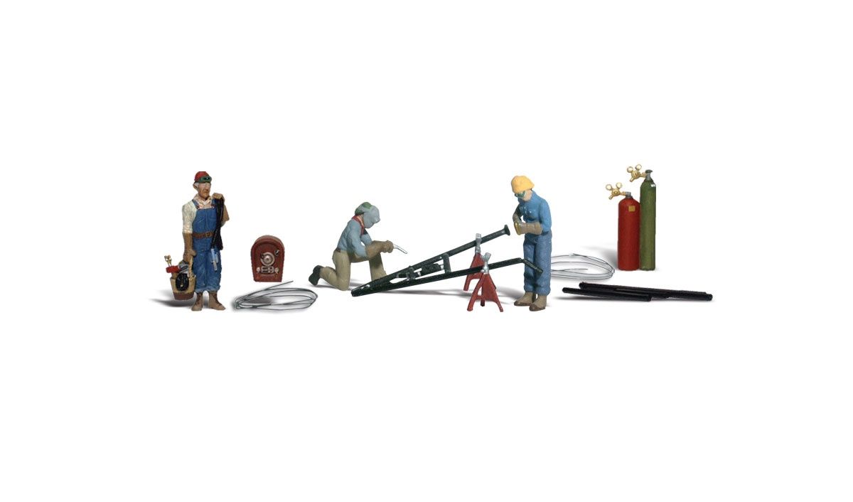 WOODLAND SCENICS A2157 WELDERS &amp; ACCESSORIES- N SCALE