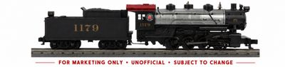 O Scale RailKing Seaboard Airline 0-8-0 Imperial Steam Engine w/Proto-Sound 3.0