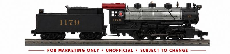 O Scale RailKing Seaboard Airline 0-8-0 Imperial Steam Engine w/Proto-Sound 3.0