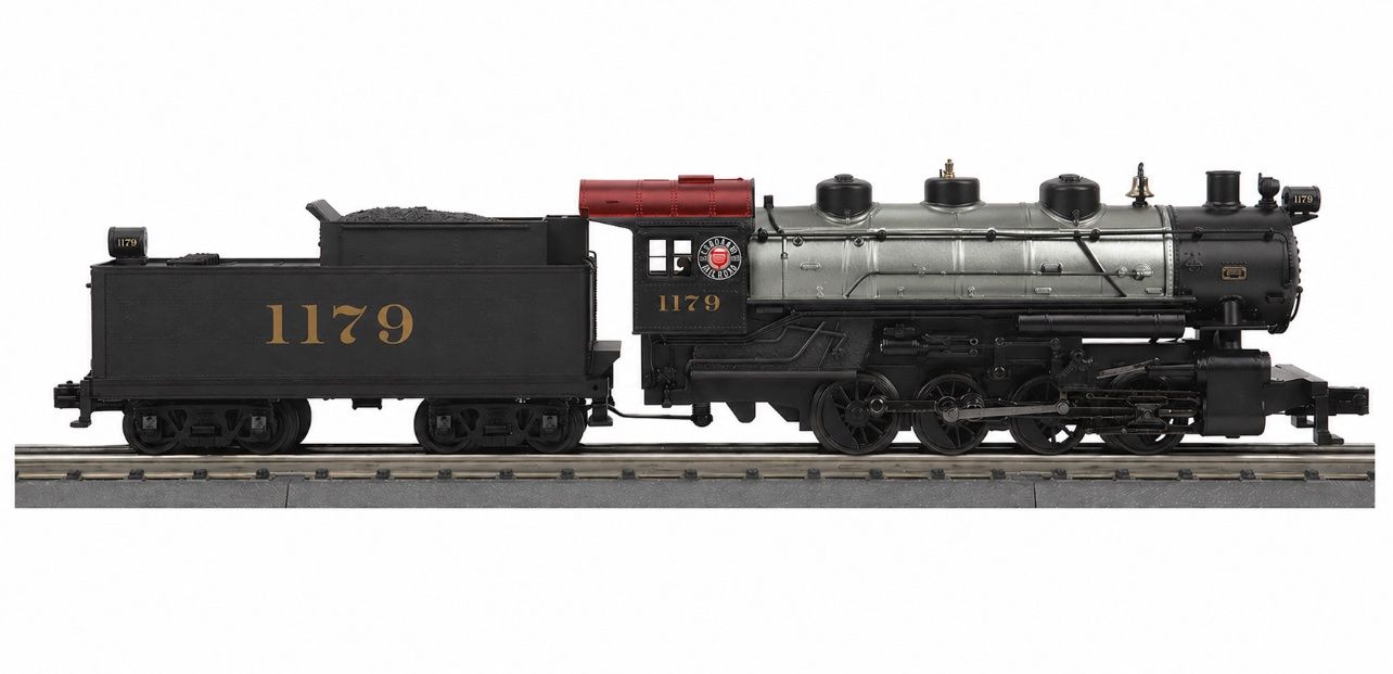 O Scale RailKing Seaboard Airline 0-8-0 Imperial Steam Engine w/Proto-Sound 3.0, Road Number: #1179