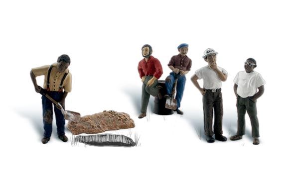 WOODLAND SCENICS A2205 ONE MAN CREW- N SCALE