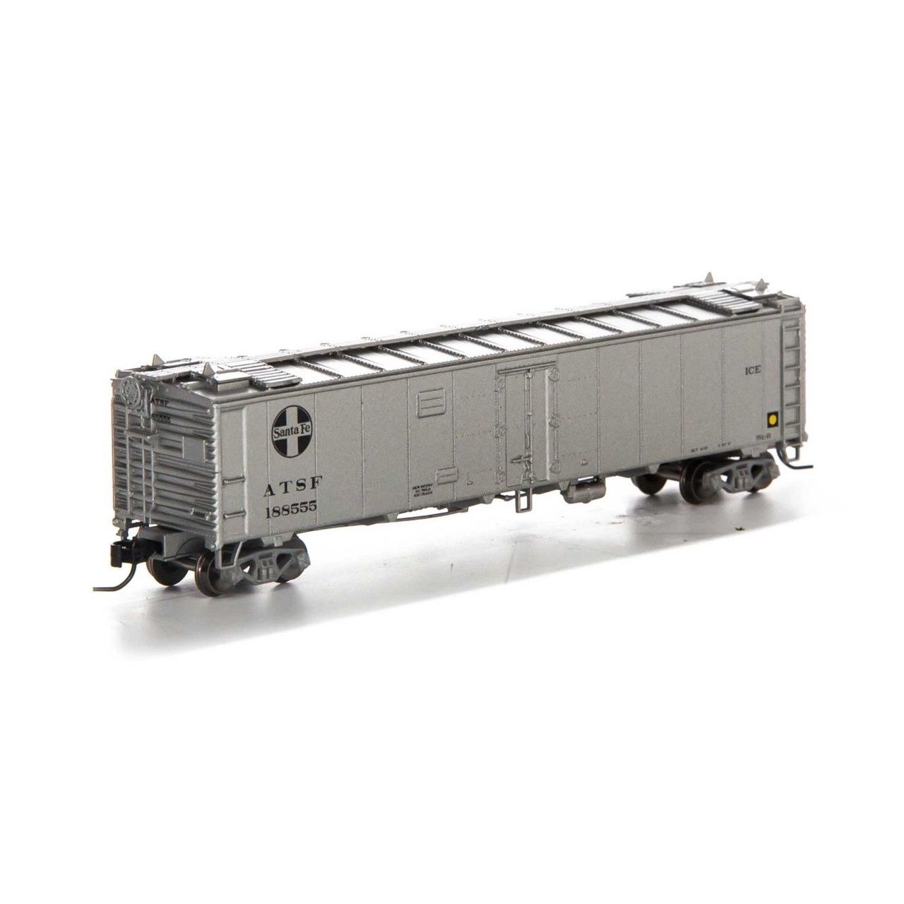 Athearn 7269 N Scale Athearn 50' Ice Bunker Reefer-SF/MOW #188555