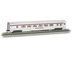 Bachmann #14756 Pennsylvania RR - 85' Streamline Fluted Lighted Coach PRR #1572