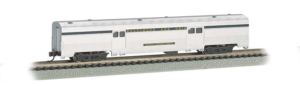 Bachmann 14653 N 72' Streamline Fluted 2 Door Baggage B&amp;O