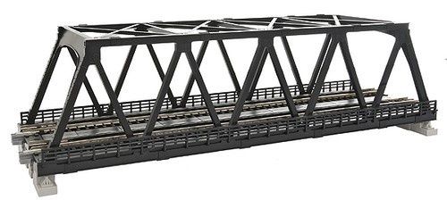 Kato 20-438 N Double Truss Bridge, Black, 248 mm (1ea)