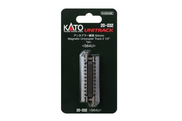 Kato 20-032 N 64mm MAG. UNCOUPLER TR. (2 1/2)