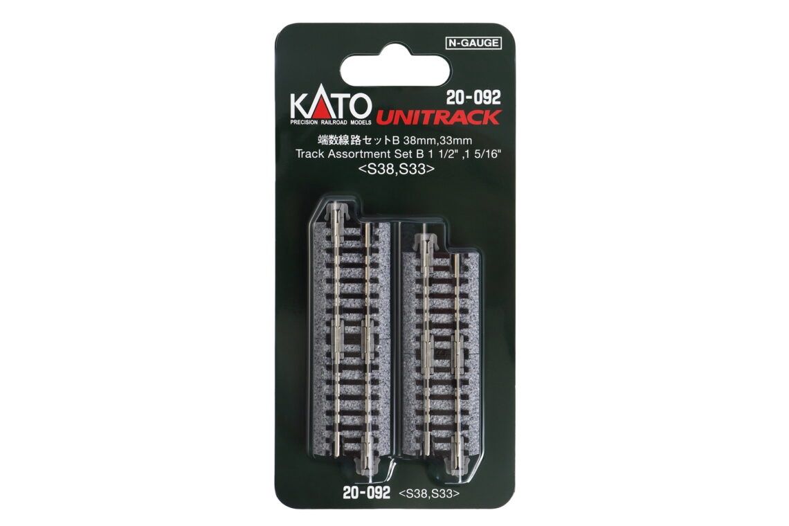 Kato 20-092 N Track Assortment, 33mm,38mm