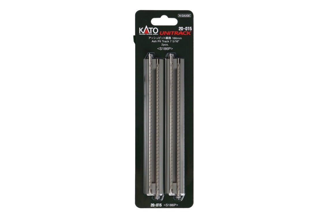 Kato 20-015 N 186mm Ash Pit Track (2 ea)