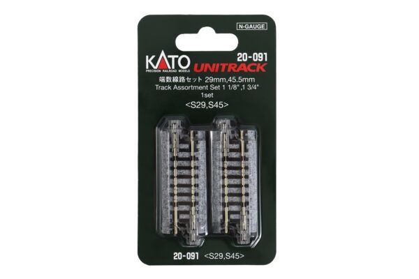 Kato 20-091 N Track Assortment, 29mm,45.5mm