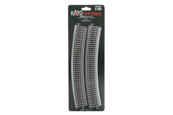 Kato -2-250 H R790-22.5 Curve Track (4 ea)